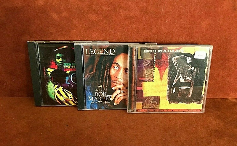 BOB & ZIGGY MARLEY (3) CDs ~ Legend ~ Chant Down Babylon ~ Jahmekya ~
