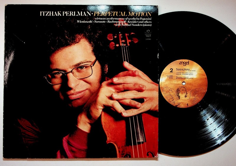 Itzhak Perlman – Perpetual Motion LP Record 1973 Angel Classical 33⅓ RPM