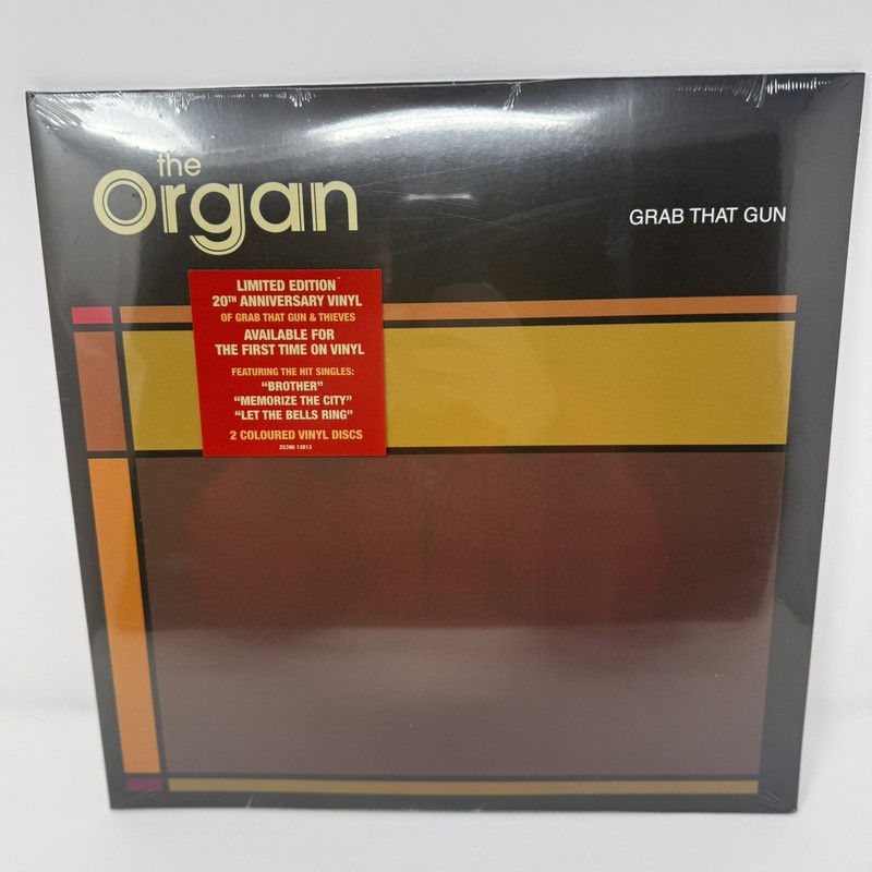 The Organ Grab That Gun + Thieves Brown Green Black Smoke Vinyl 2xLP /500 Rare!