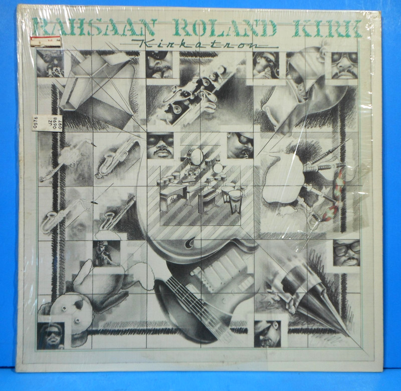 RAHSAAN ROLAND KIRK KIRKATRON LP 1977 SHRINK GREAT CONDITION! VG++/VG++!!