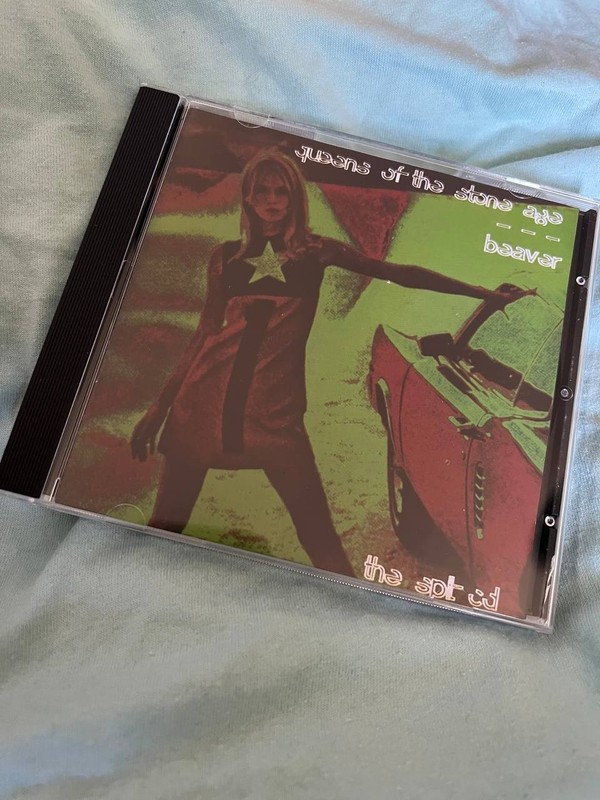 QUEENS OF THE STONE AGE/BEAVER – Split CD EP 2000 QOTSA 1x CD Soundtrack RARE