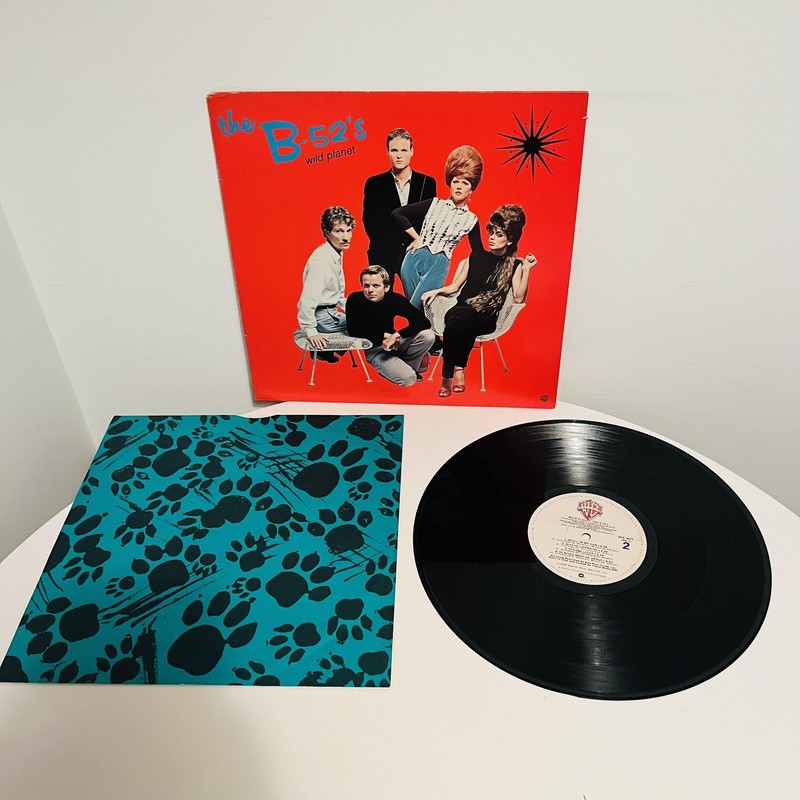 The B-52's Wild Planet 12" Black Vinyl LP 1980 Warner USA New Wave Rock Vintage gallery