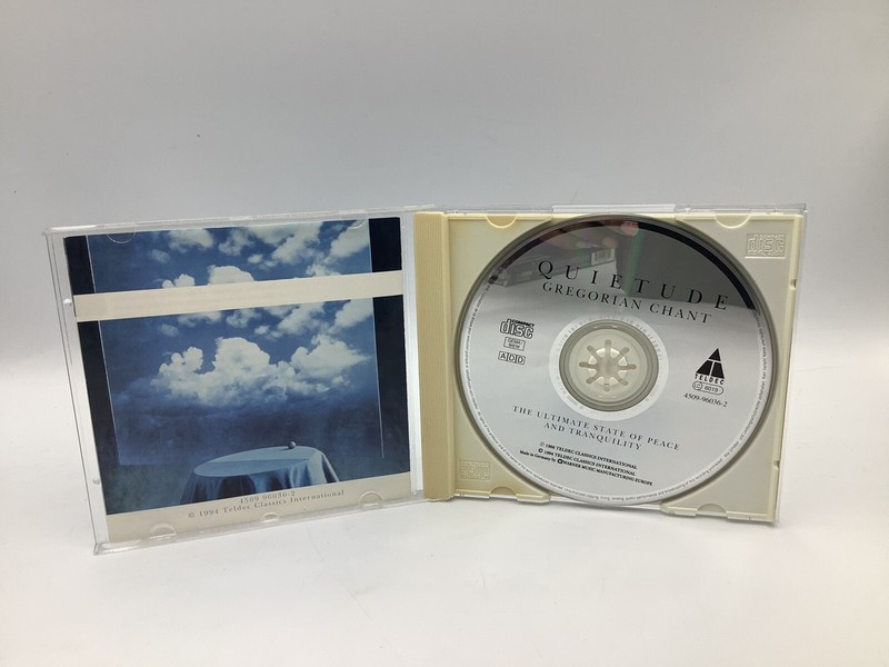 QUIETUDE - GREGORIAN CHANT (CD, 1994) The Ultimate State of Peace & Tranquility gallery