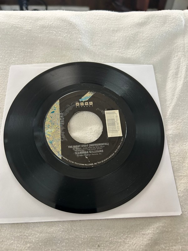 Vanessa Williams – Dreamin’ 7″ Single Record 1988 Wing Records Pop R&B 45 RPM
