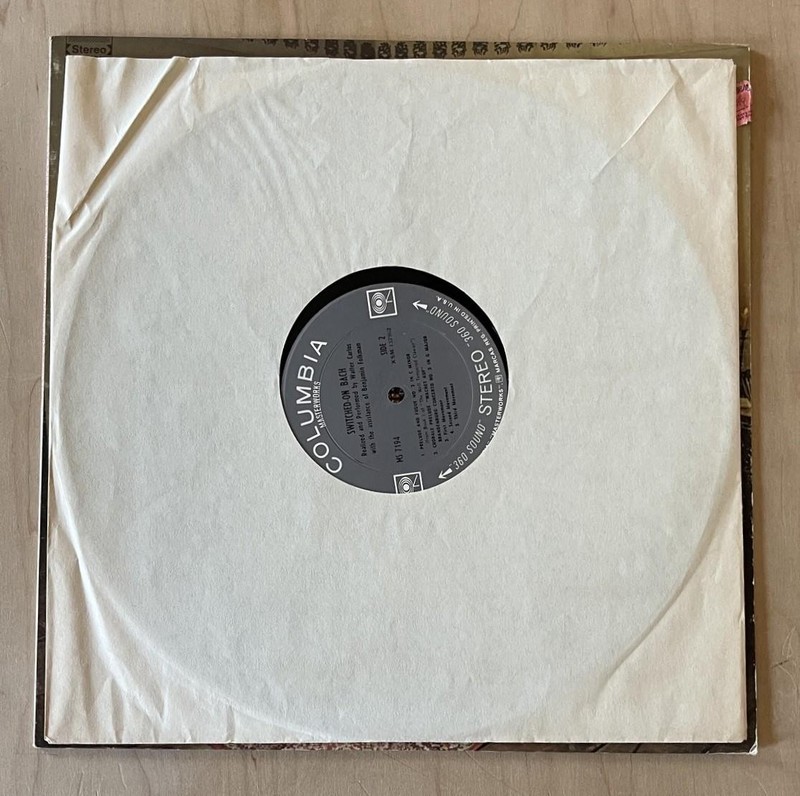 SWITCHED-ON BACH 1968 Wendy Carlos Moog Synth Classical Vinyl LP 1st Pressing gallery