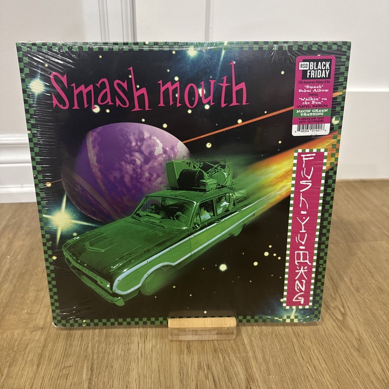 SMASH MOUTH Fush Yu Mang SEALED limited edition LP Neon Green Vinyl RSD /4500
