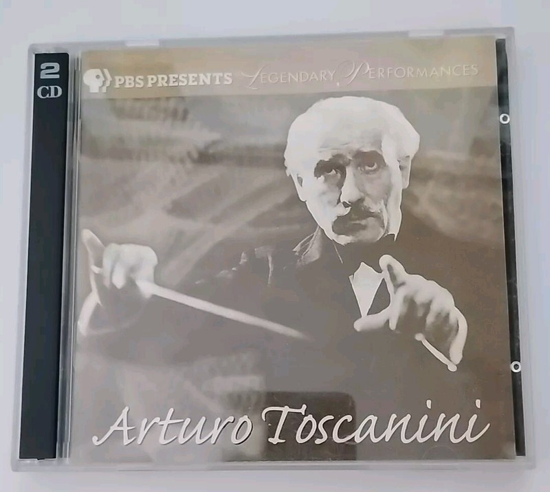 CD Arturo Toscanini Legendary Performances – PBS Presents 1997 2 Discs Time Life