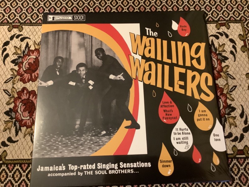 Wailing Wailers , Studio 1 , Limited Red Vinyl !!.LAST COPY.