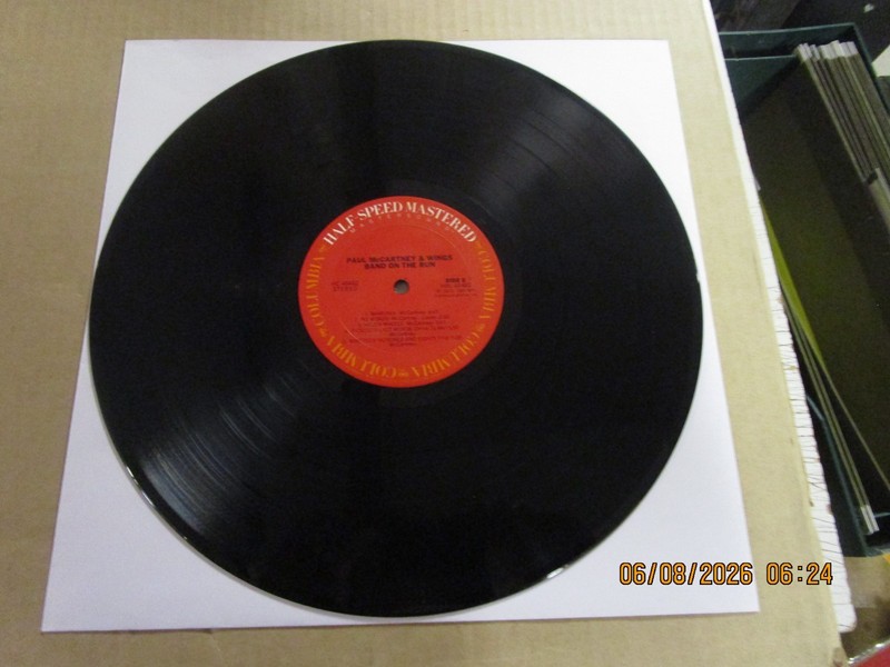 McCARTNEY & WINGS Band On The Run Half Speed Master LP Used! 1981 CBS HC 46482 gallery