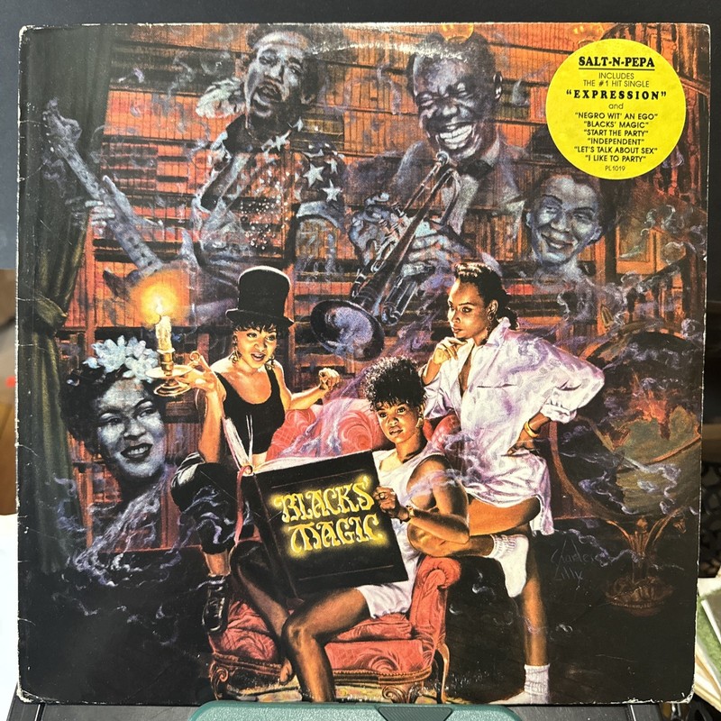 Salt N Papa / Blacks Magic LP Next Plateau 1019 Promo