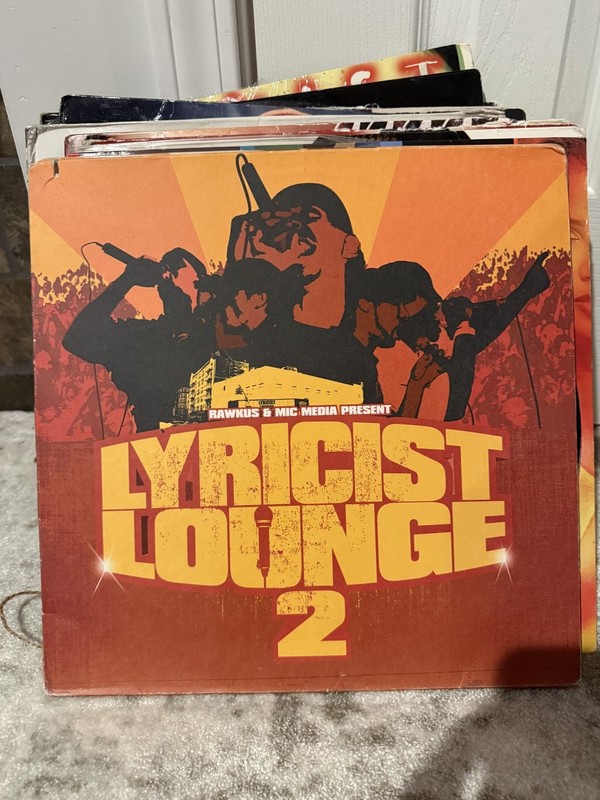RAWKUS Lyricist Lounge 2 Vinyl Record LP Double LP Compilation 33RPM