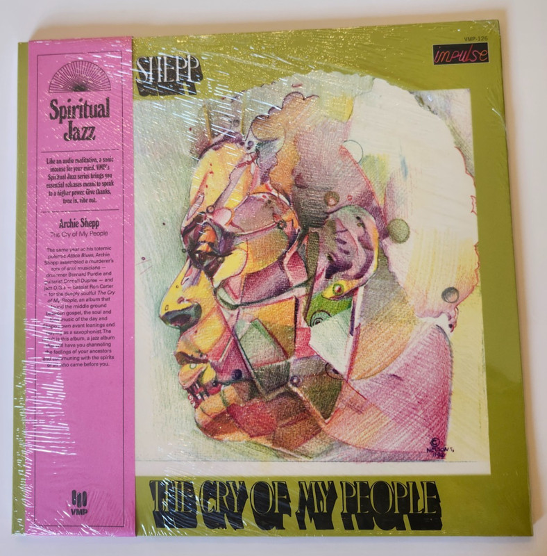 ARCHIE SHEPP – THE CRY OF MY PEOPLE VMP Vinyl Me Please Spiritual Jazz /3000 RTI