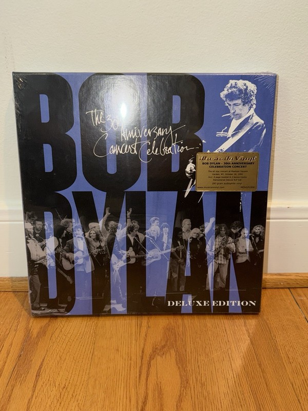 BOB DYLAN – 30th ANNIVERSARY CELEBRATION CONCERT DELUXE EDITION LP NEW! 4xLP SET