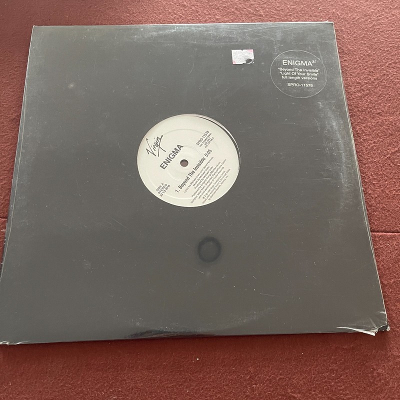 ENIGMA – Beyond The Invisible – 1996 SEALED promo only 12″ vinyl USA