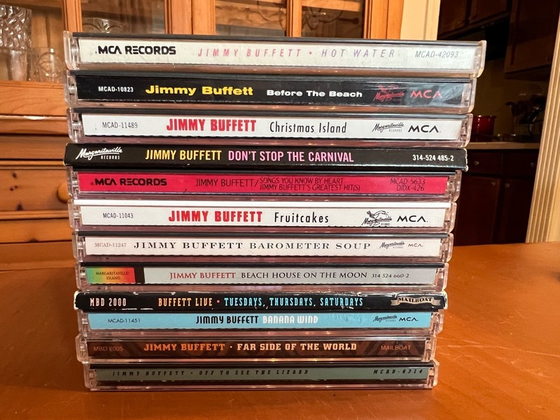 Jimmy Buffet CD Lot Of 12!!