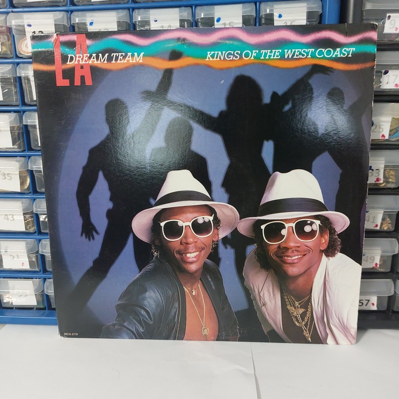 L.A. Dream Team Kings Of The West Coast LP MCA Records Electro Hip Hop Vinyl