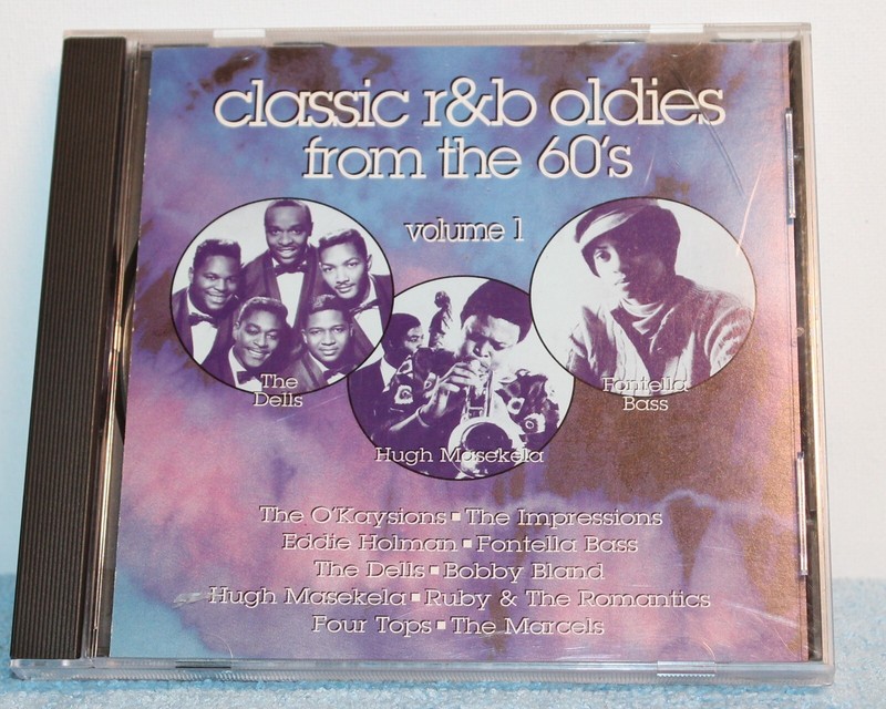 */CD – USED – Classic R&B Oldies from the 60’s Volume 1 – 1993 – B6