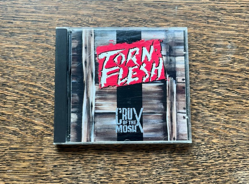 Torn Flesh – ‘Crux of the Mosh’ OOP CD original pressing on Pure Metal
