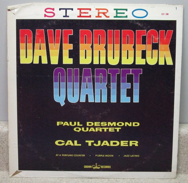 DAVE BRUBECK QUARTET, PAUL DESMOND, CAL TJADER LP