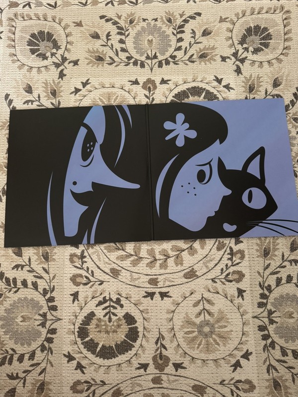 Coraline Vinyl Soundtrack Blue And Purple Swirl Mondo original LP gallery
