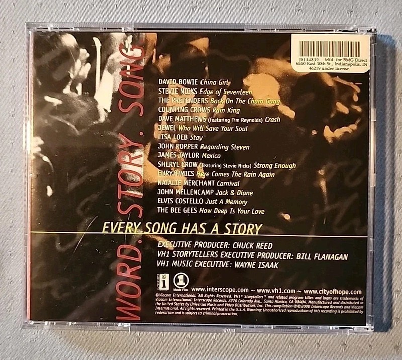 VH1 Storytellers Various Artists (Pop Rock Music Audio CD) gallery