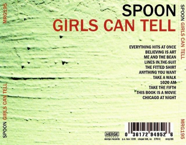Spoon - Girls Can Tell *RARE* PRISTINE OG 2001 US Press (NM or M-) CD MRG195 gallery
