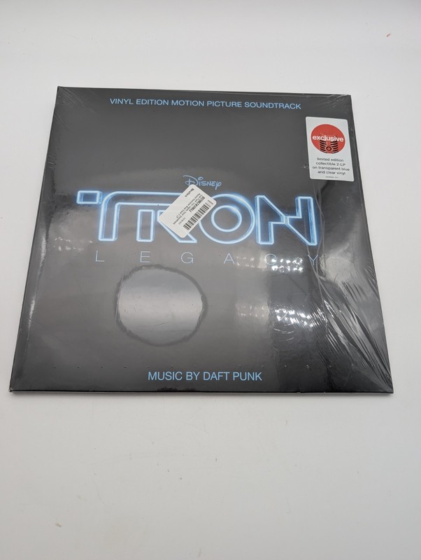 TRON Legacy Soundtrack by Daft Punk / Various Artists (2-LP Blue Vinyl, 2021)