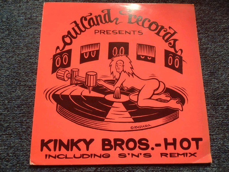 kinky bros / hot / outland records / vgp / vgp / 1997 / house / remixes / vinyl
