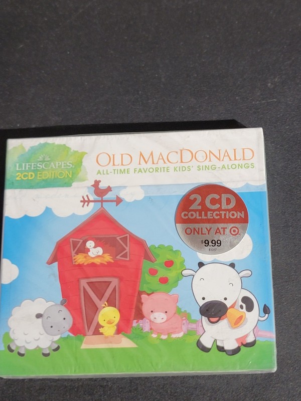 Lifescapes Old MacDonald All-Time Favorite Kids Sing-Alongs 2CD Collection NEW