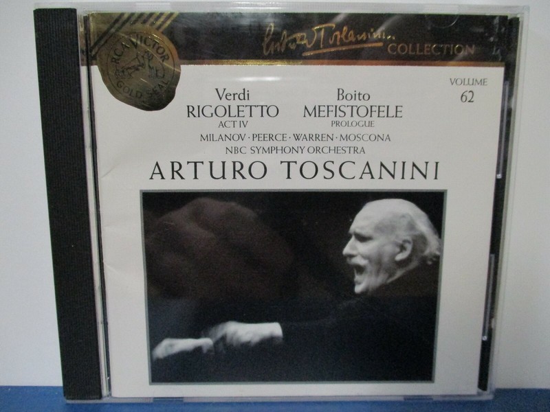 Arturo Toscanini – Vol. 62 – Verdi / Boito – CD – MINT condition – E19-641