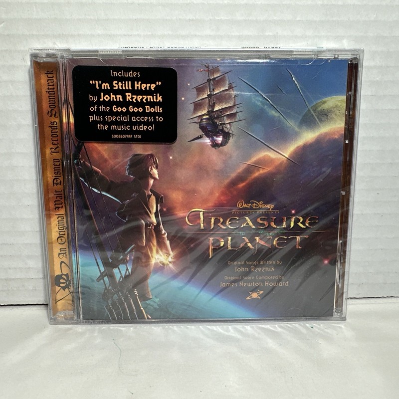 Treasure Planet – CD – Original Score Soundtrack – NEW SEALED – 2002 – READ