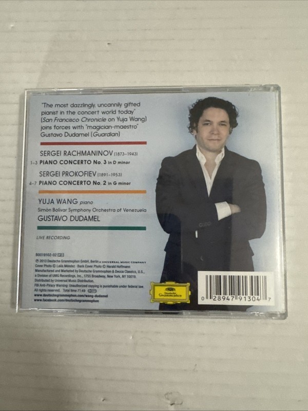 YUJA WANG Rachmaninov Piano Concerto No.3 Prokofiev CD Deutsche Gramm gallery