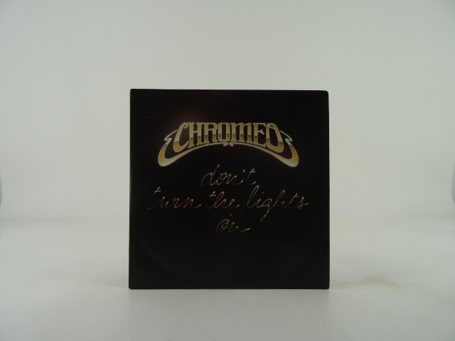 CHROMEO DON’T TURN THE LIGHTS ON (A61) 2 Track Promo CD Single including Card Sl