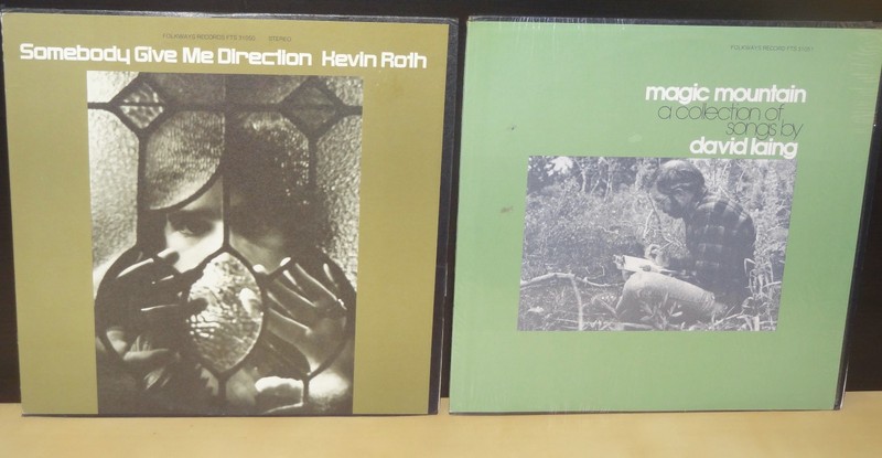 2 LOT DAVID LAING MAGIC MOUNTAIN SHRINK, KEVIN ROTH GIVE ME DIRECTION