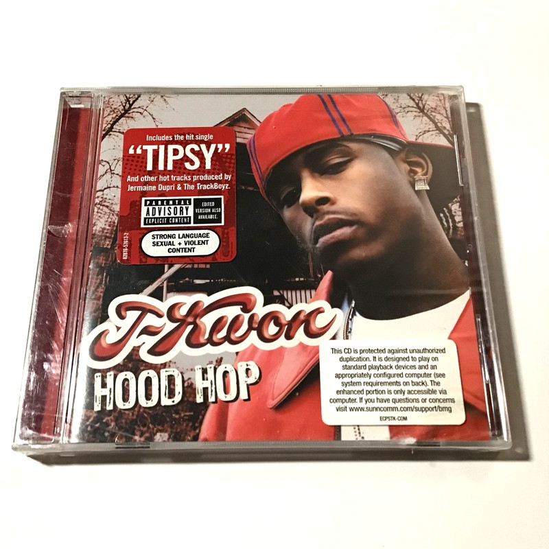 J-Kwon Hood Hop CD 2004 Tipsy Hip-Hop Sealed READ