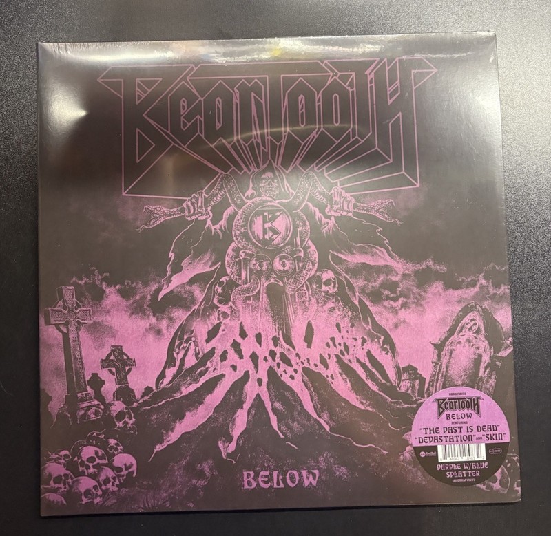 Beartooth Below Purple w/ Blue Spltr Impericon Exclusive/200 Sealed