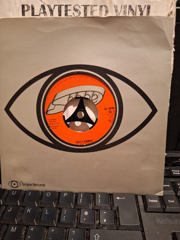 JANET KAY SILLY GAMES SCOPE LOVERS ROCK REGGAE 7" VG-VINYL 45 SINGLE RECORD
