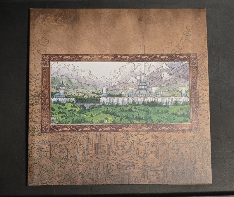 Elder Scrolls IV Oblivion VGM OST Green Pinwheel Vinyl NOT MOONSHAKE Bethesda