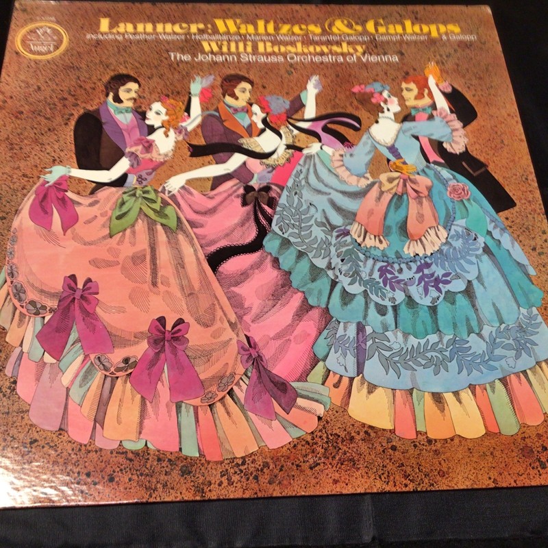 LP «LANNER: WALTZES & GALOPS»WILLI BOSKOVSKY – 1977- RECORDED IN AUSTRIA