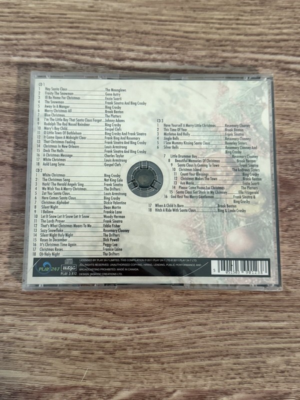 A Nostalgic Christmas NEW Sealed 3 CD Set 54 Songs 2011 Various Artists gallery