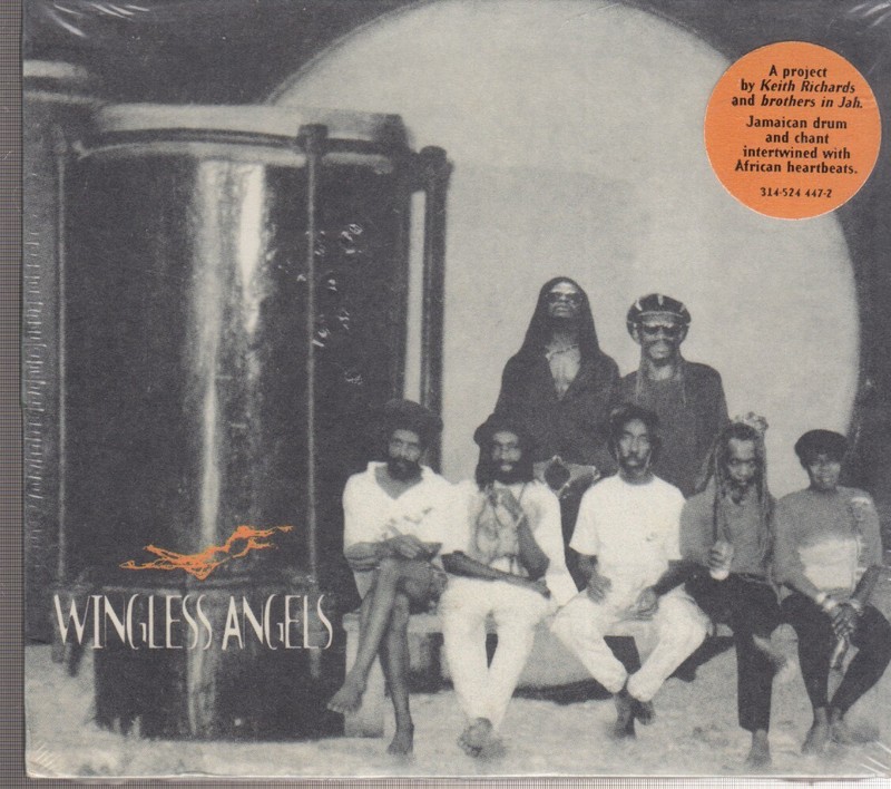 wingless angles s/t cd sealed produced by keith richards