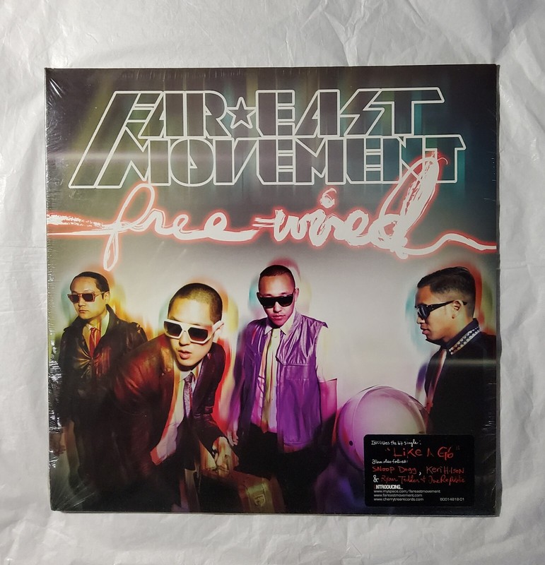 Far East Movement Free Wired Vinyl LP 1st Pressing Sealed