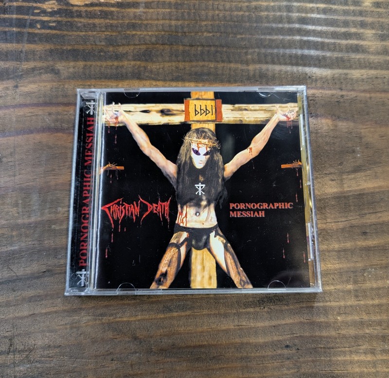 christian death pornographic messiah cd sealed