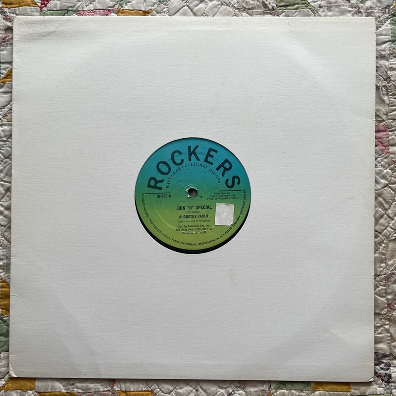 AUGUSTUS PABLO DON D SPECIAL PABLO IN THE DANCE ROCKERS RI-005