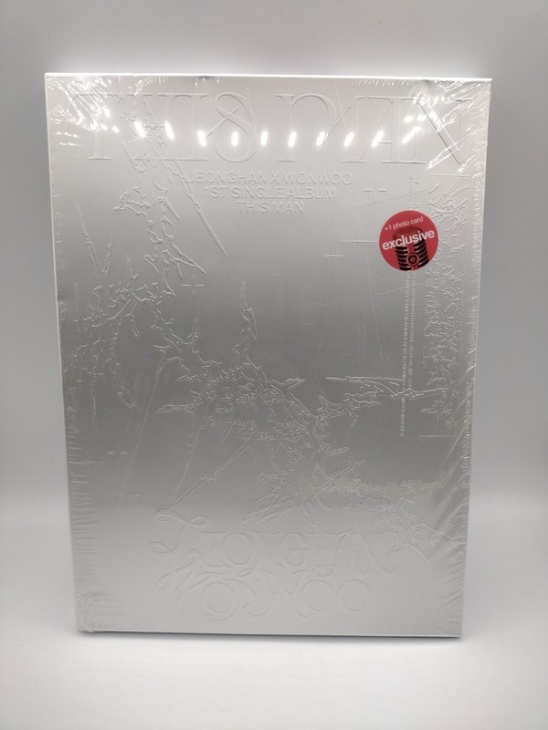 Jeonghan X Wonwoo 1st Single Album ‘This Man’ 2024, CD, Target Exclusive New Sea