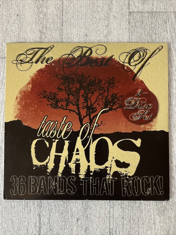 The Best of Taste of Chaos by Various Artists Promo CD Sampler 2006 Hard Rock