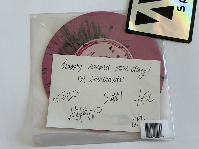 Starcrawler RSD 2026 7" Pink Splatter Vinyl LE 500 With Signed Insert gallery