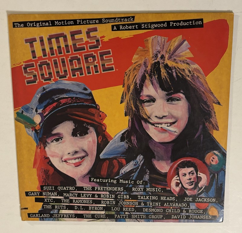 Times Square Original Motion Picture Soundtrack 2LP Vinyl Album 1980 RSO