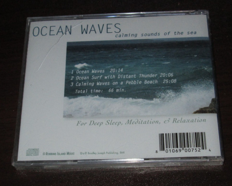 Ocean Waves: Calming Sounds of the Sea Nature Sounds Sleep CD CRACKED CASE gallery