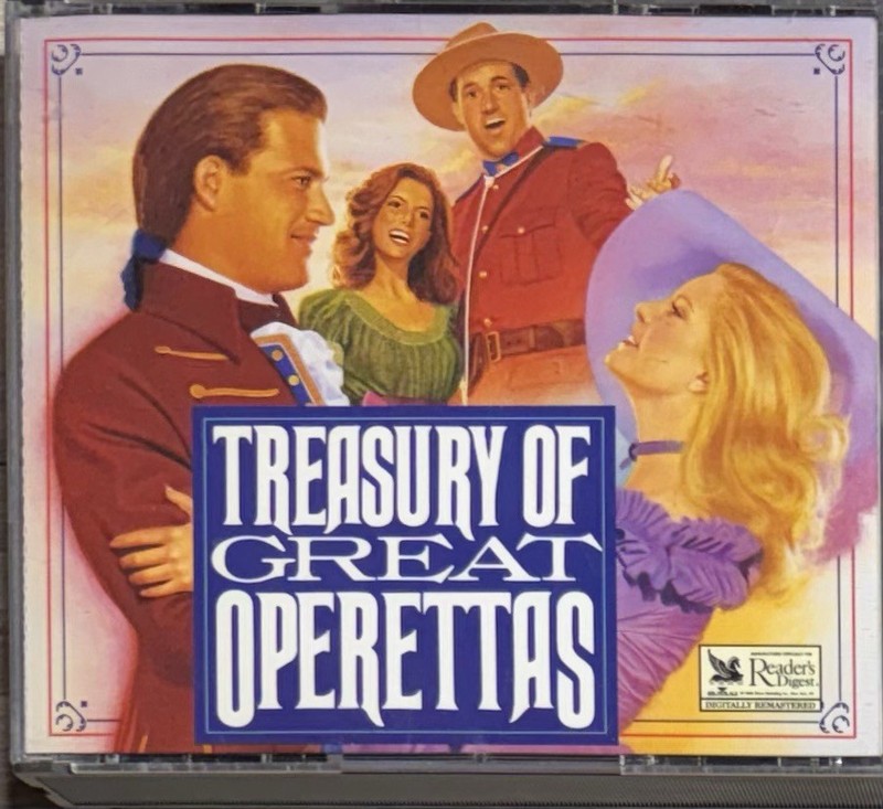 Treasury of Great Operettas 2-CD Set Reader’s Digest